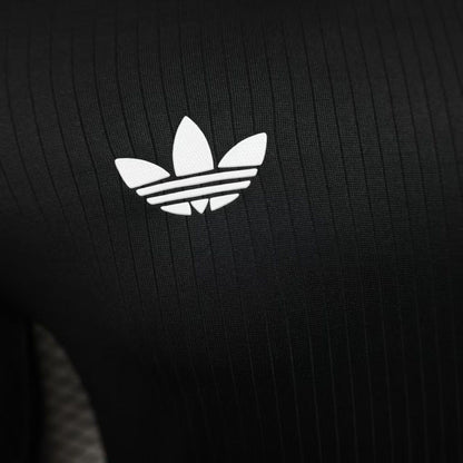 Player Version 2025 Germany Black 125th Anniversary Long Sleeve Jersey