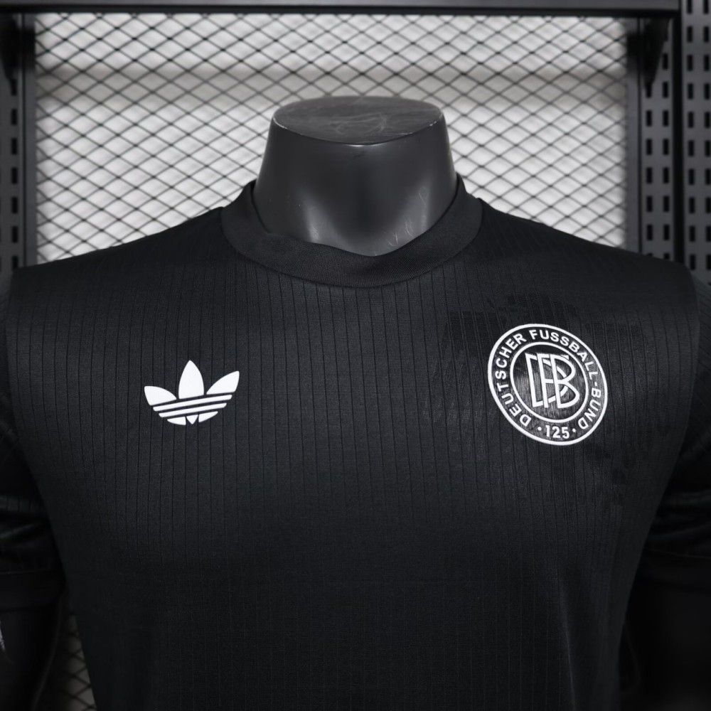 Player Version 2025 Germany Black 125th Anniversary Jersey