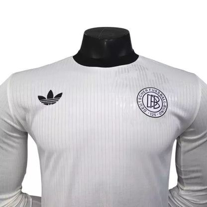 Player Version 2025 Germany Home Long Sleeve 125th Anniversary Jersey