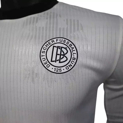 Player Version 2025 Germany Home Long Sleeve 125th Anniversary Jersey
