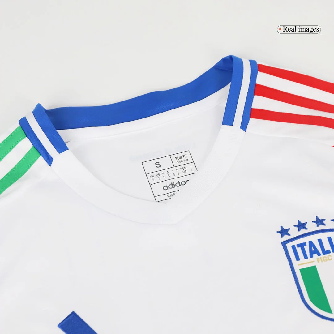 Player Version 2024 Italy Away White Jersey