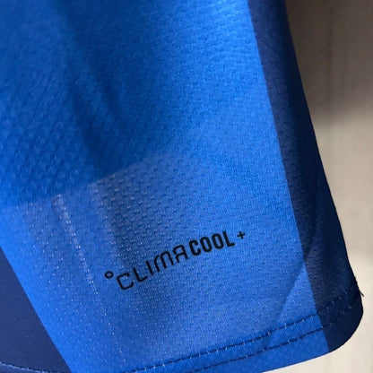 2026 Player Version Italy Blue with Tonal Vertical Stripes Jersey