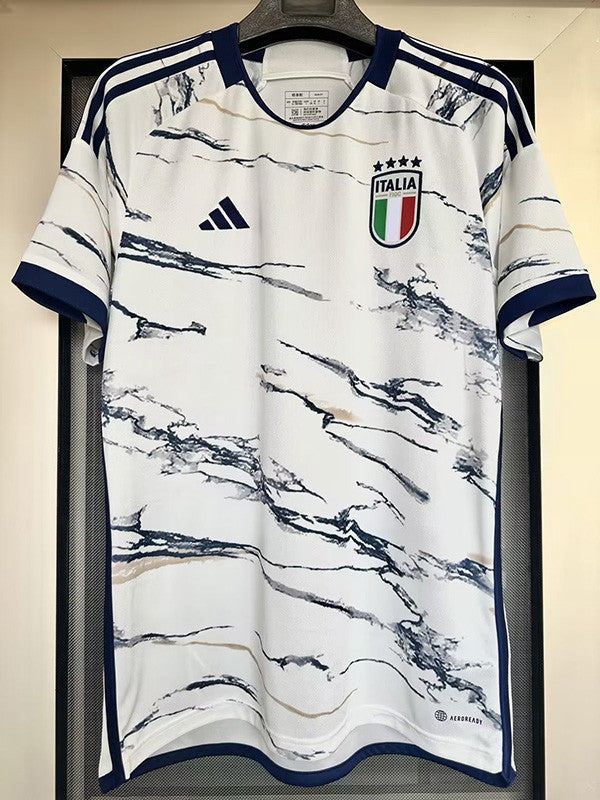 Retro 2023 Italy Away White Jersey