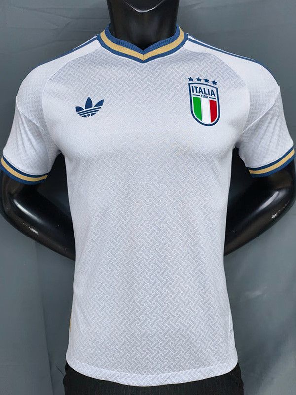 Player Version 2025 Italy Away WHITE Jersey