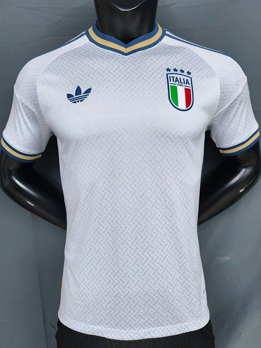 Player Version 2025 Italy Away WHITE Jersey