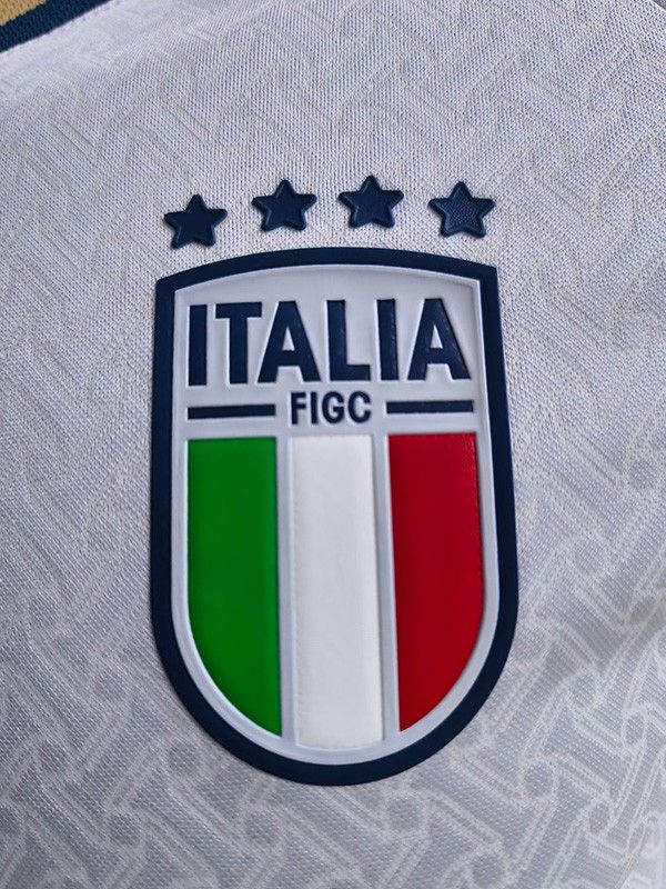 Player Version 2025 Italy Away WHITE Jersey