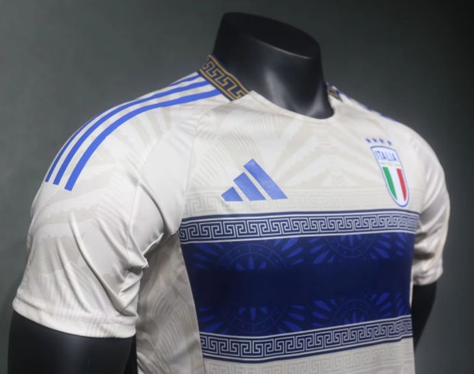 Player Version 2024 Italy x Versace White Jersey