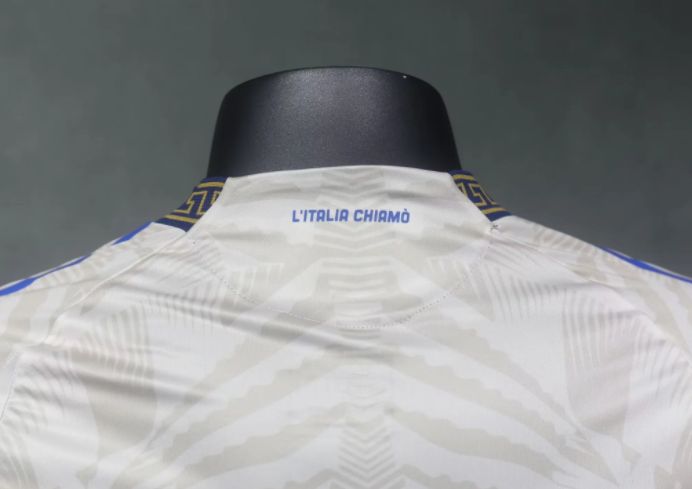 Player Version 2024 Italy x Versace White Jersey