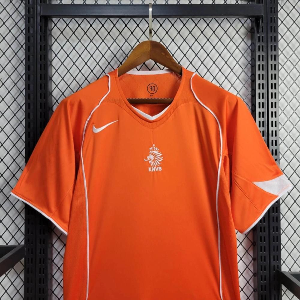 Retro 2004 Netherlands Home Jersey