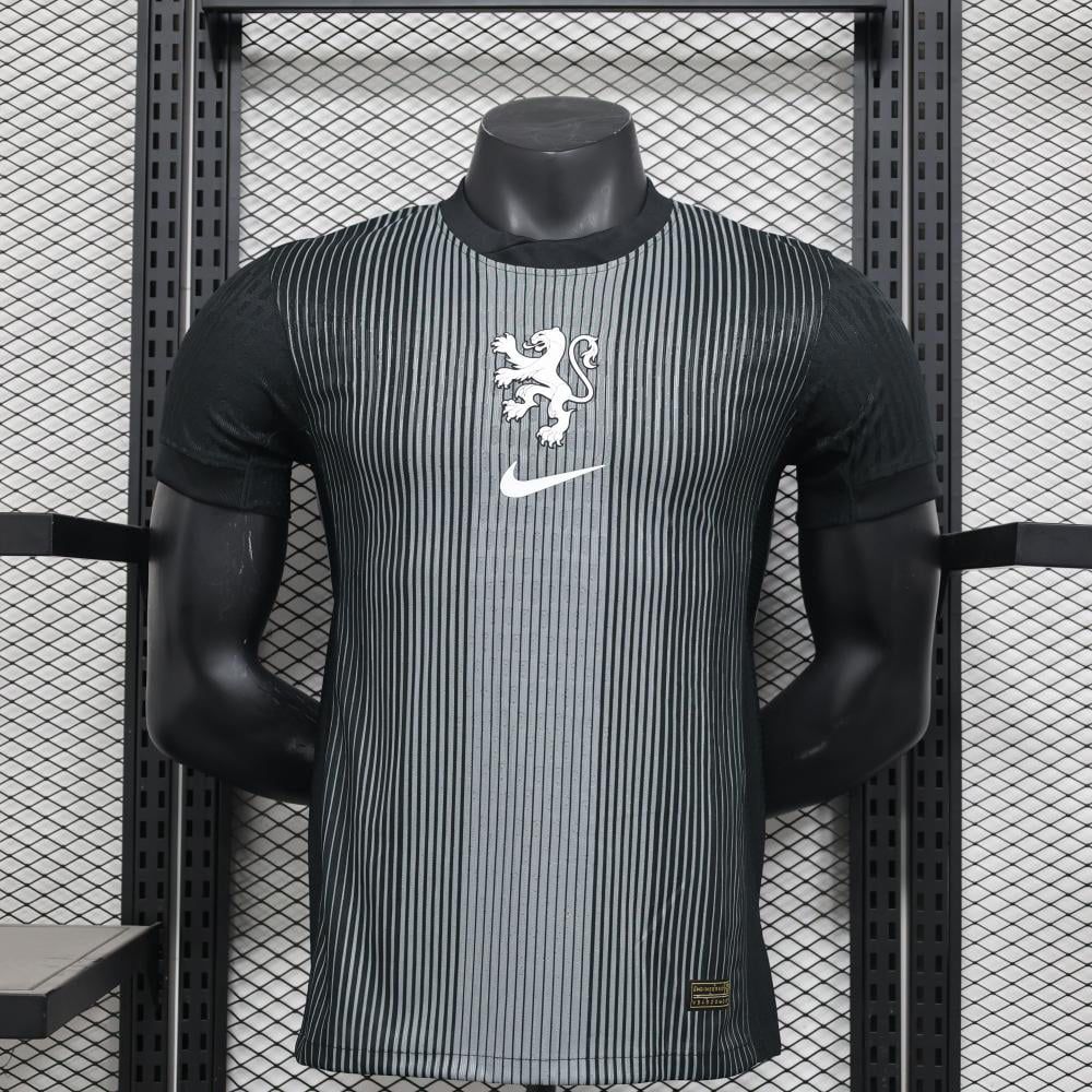 2024 Netherlands Black Goalkeeper Jersey