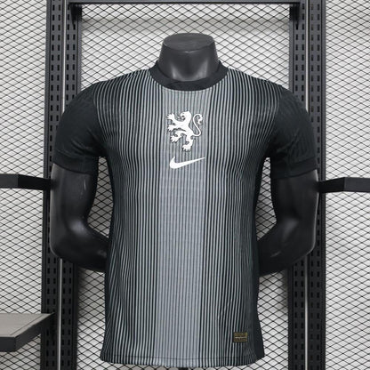 2024 Netherlands Black Goalkeeper Jersey