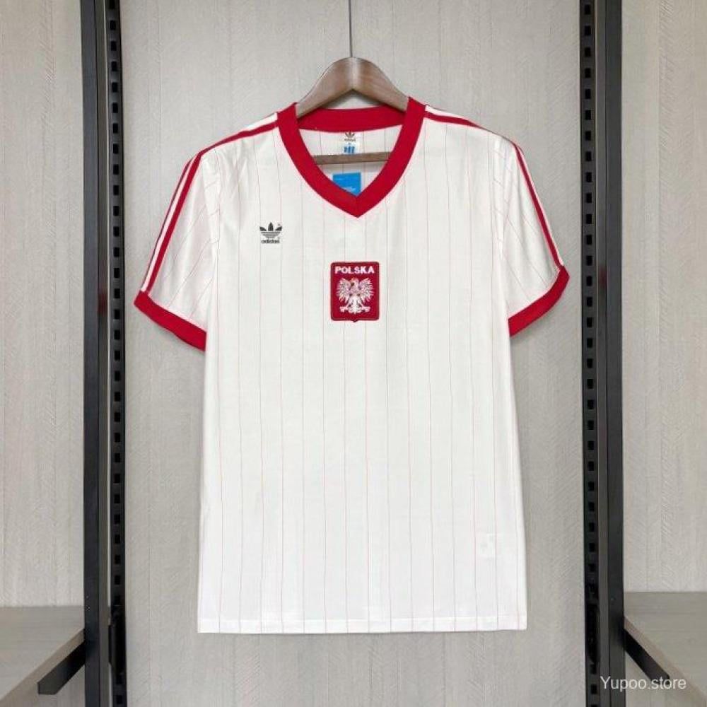Retro 1982 Poland Home Jersey