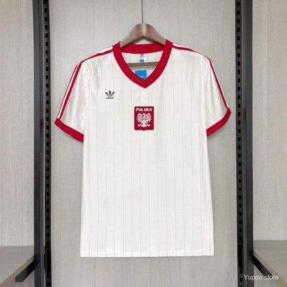 Retro 1982 Poland Home Jersey
