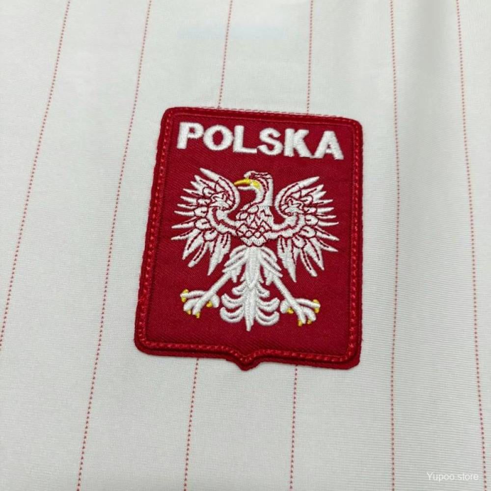 Retro 1982 Poland Home Jersey
