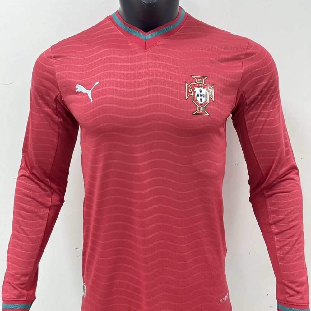 2026 PORTUGAL HOME LONG SLEEVE PLAYER VERSION JERSEY