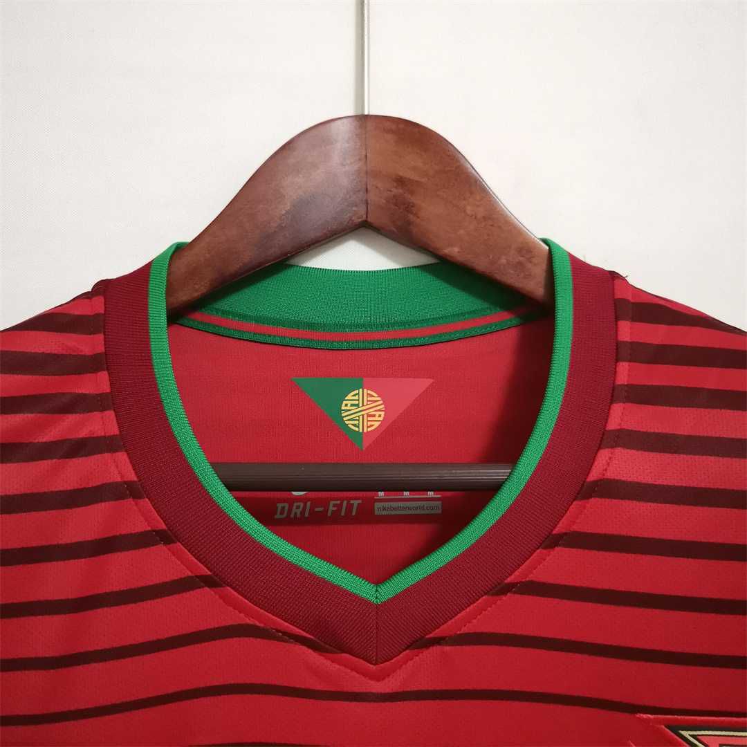 Retro 2014 Portugal Home Soccer Jersey