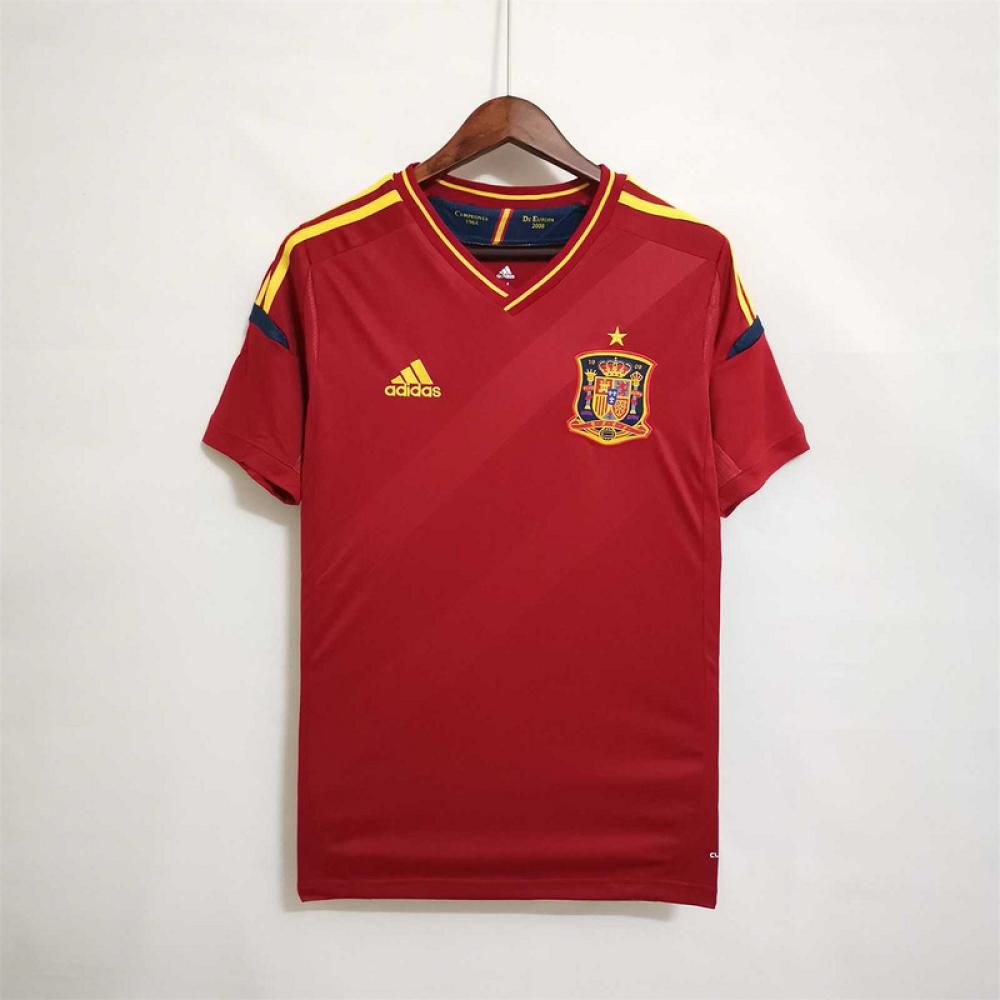 Retro 2012 Spain Home Jersey