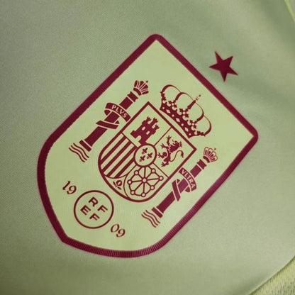 Player Version 2024 Spain Away Yellow Jersey
