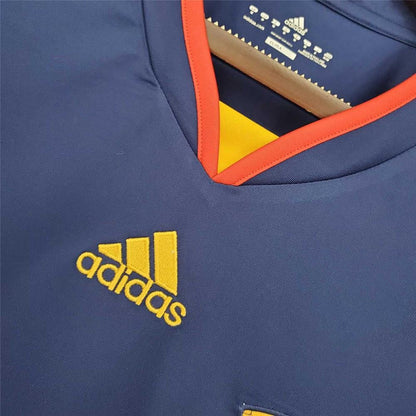 Retro long sleeve Spain 2010 away Soccer Jersey