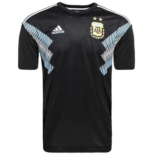 Retro 2018 Argentina Away Black Jersey