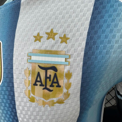 Player Version 2025 Argentina Home Jersey