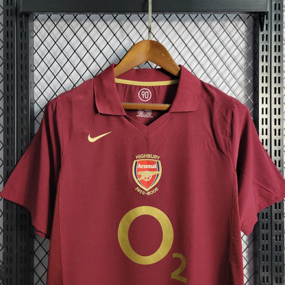 Retro 05/06 Arsenal Home Jersey