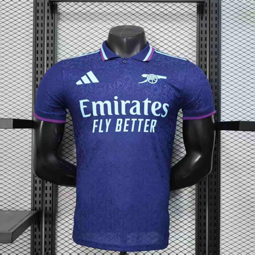 Player Version 25/26 Arsenal Blue with Geometric Pattern Jersey