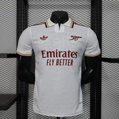Player Version 25/26 Arsenal Away White Jersey