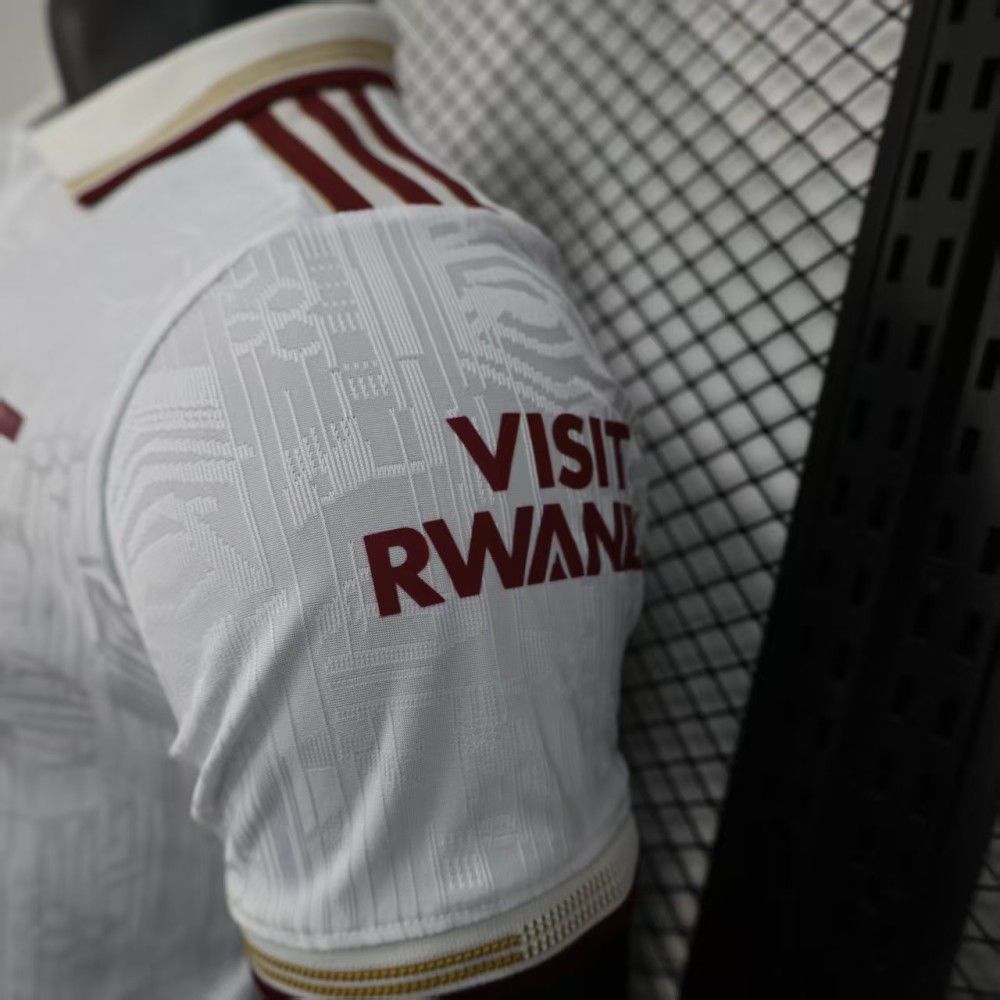 Player Version 25/26 Arsenal Away White Jersey