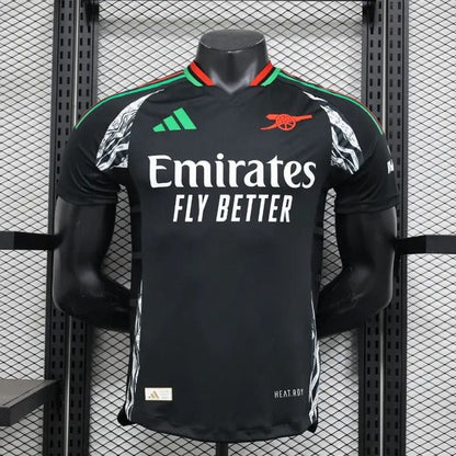 Player Version 24/25 Arsenal Away Black Jersey